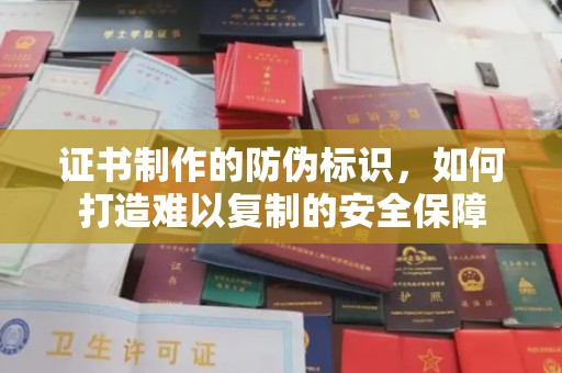 睢阳证书制作的防伪标识，如何打造难以复制的安全保障